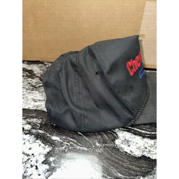 VTG Chevy Tough Anytime Baby Snapback Hat Cap Chevrolet Bulldog Faded Distressed - Picture 12 of 13
